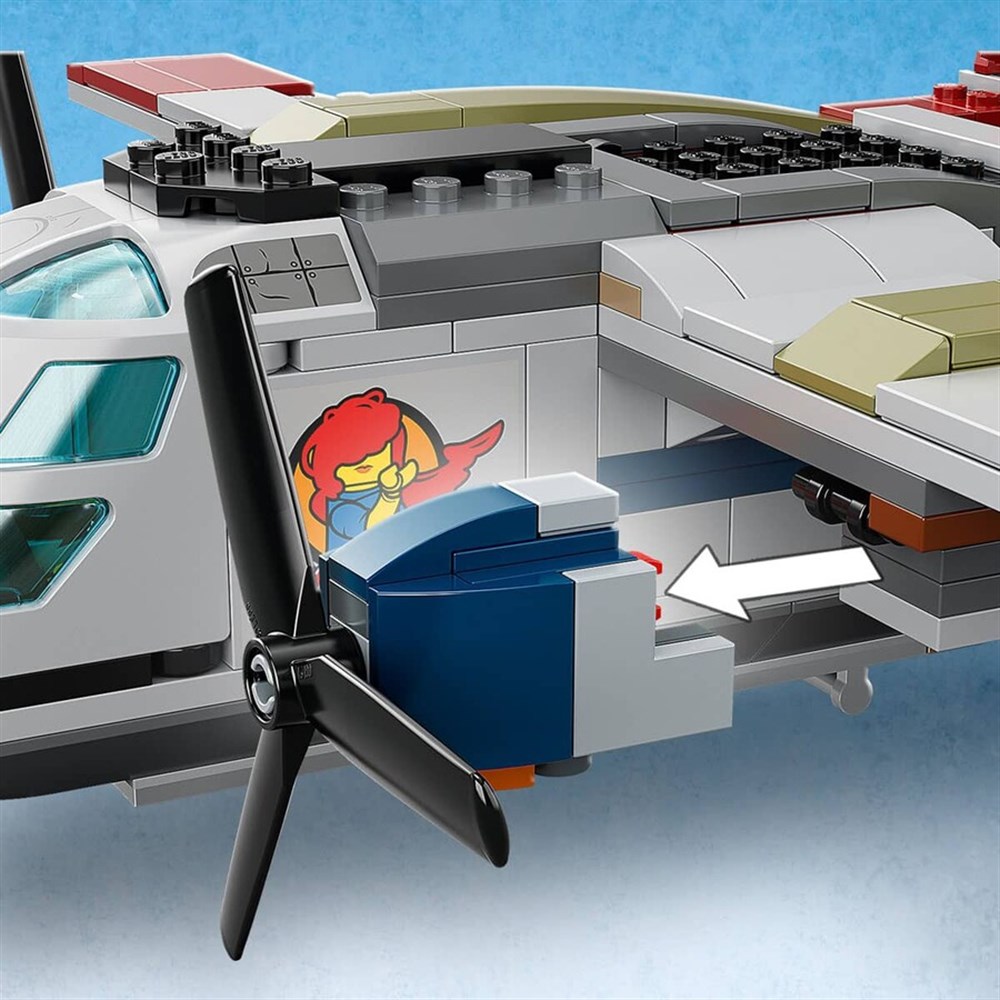 LEGO Jurassic World Quetzalcoatlus Uçak Pususu 76947 Lego LJW76947