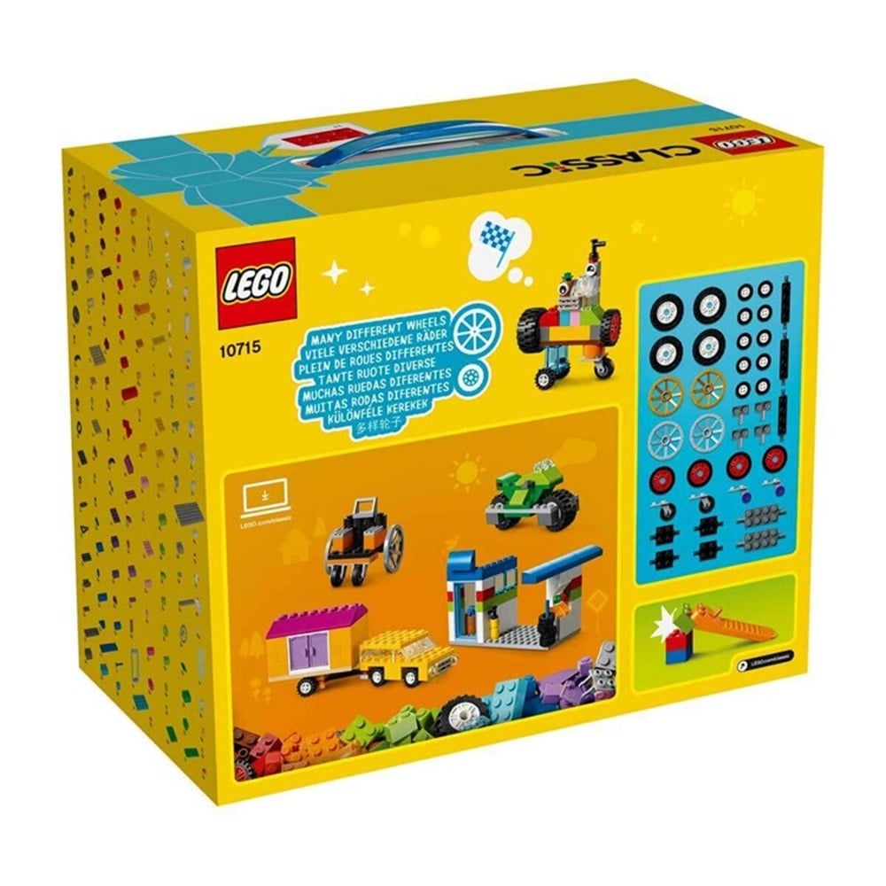 LEGO Classic Tekerlekli Yapım Parçaları 10715 Lego LMC10715