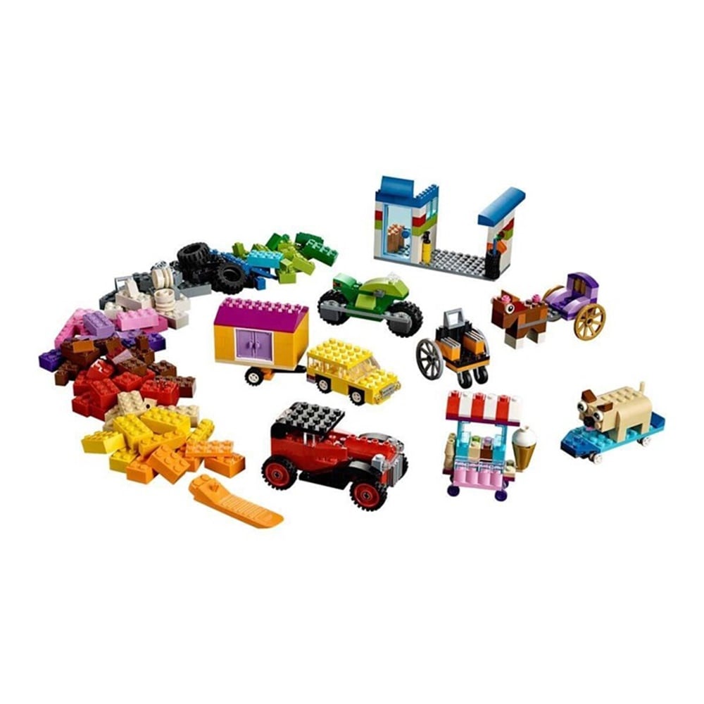 LEGO Classic Tekerlekli Yapım Parçaları 10715 Lego LMC10715