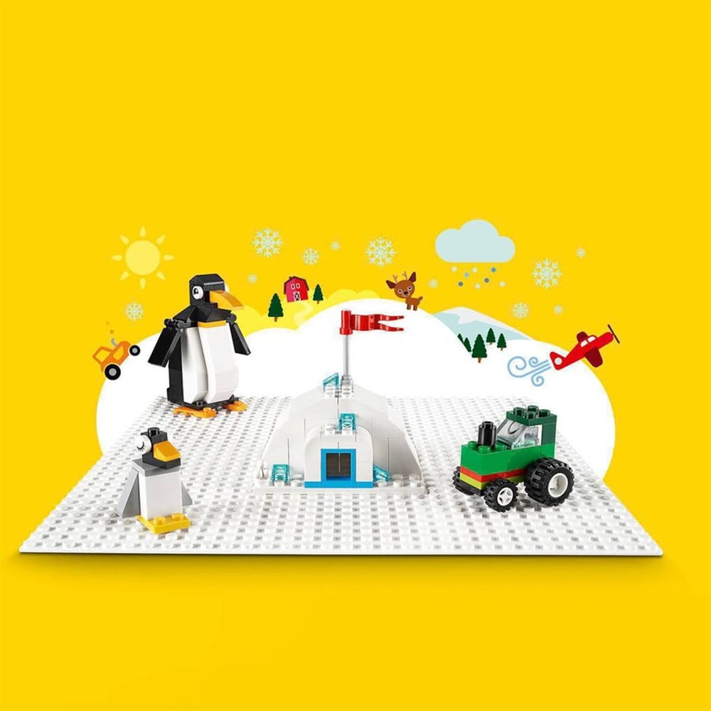 LEGO Classic Beyaz Zemin 11010 Lego LMC11010