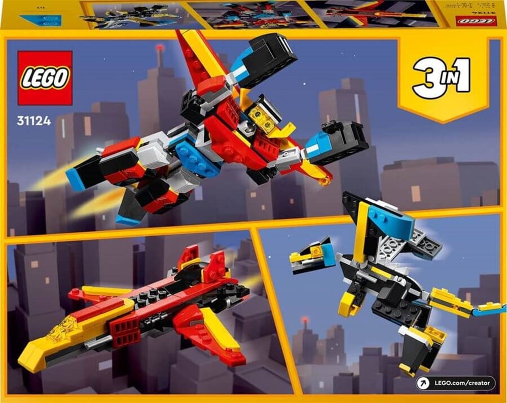 Lego Creator 3'ü 1 Arada Süper Robot 31124 Lego LMC31124