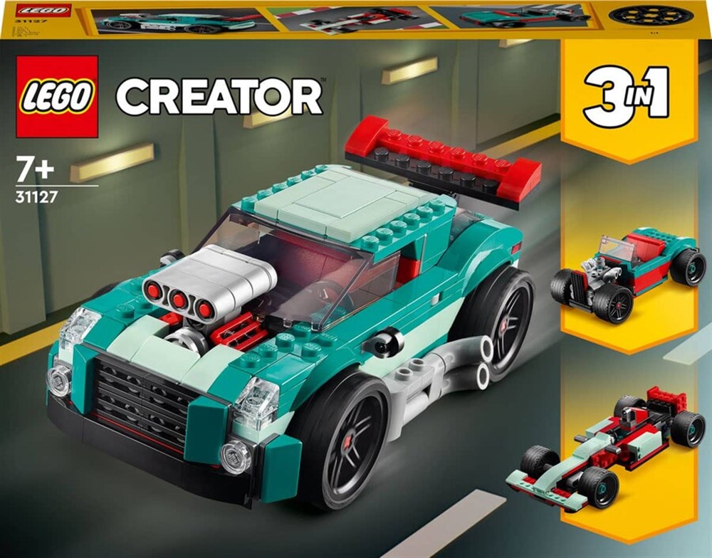 LEGO Creator 3’ü 1 Arada Sokak Yarışçısı 31127 Lego LMC31127