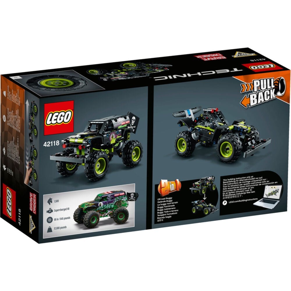 Lego Technic Monster Jam Grave Dıgger 42118 Lego LMT42118