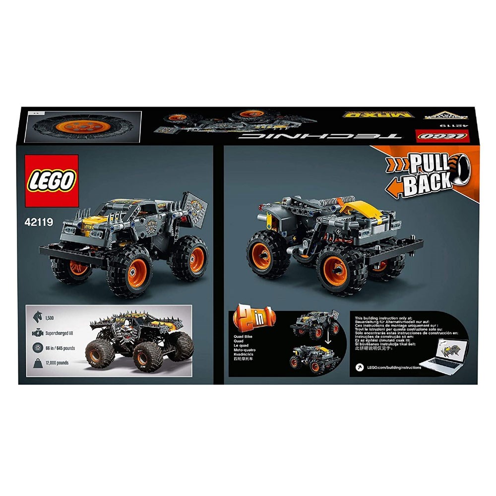 Lego Technic Monster Jam Max-D 42119 Lego LMT42119