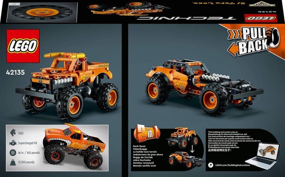 LEGO TECHNIC MONSTER JAM EL TORO LOCO 42135 Lego LMT42135