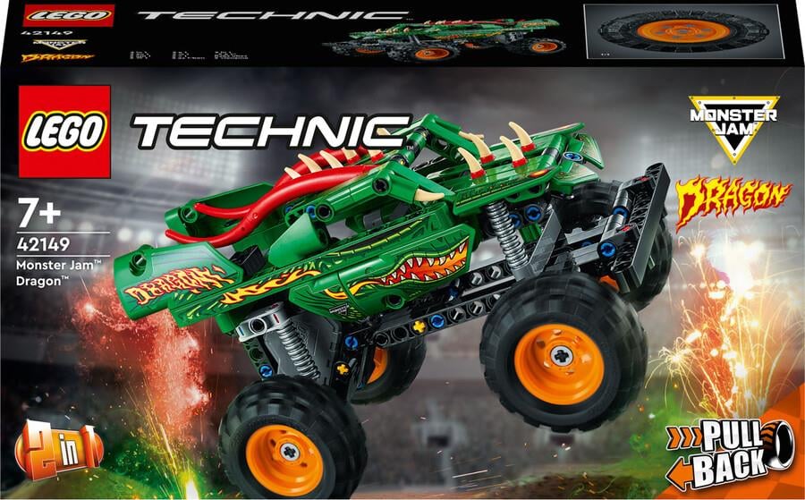Lego Technic Monster Jam Dragon 42149 Lego LMT42149