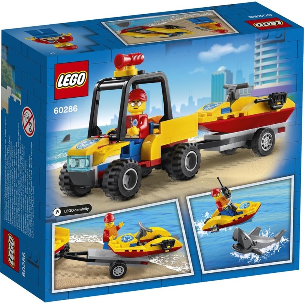 Lego City Plaj Kurtarma Atvsi 60286 Lego LSC60286