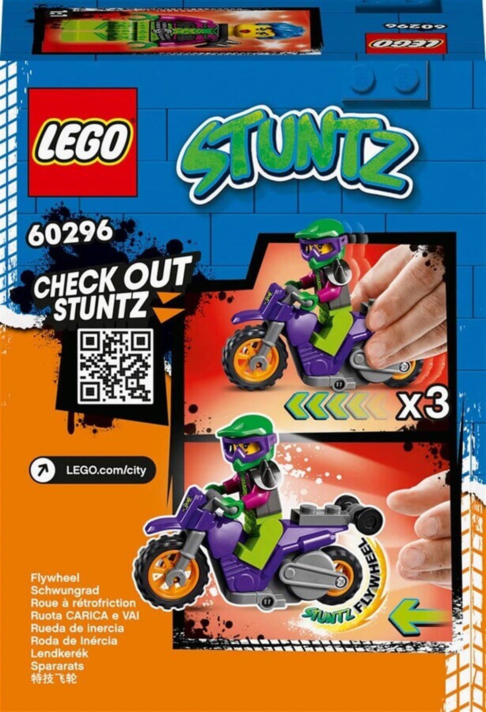LEGO CITY GOSTERI MOTORSIKLETI 60296 Lego LSC60296
