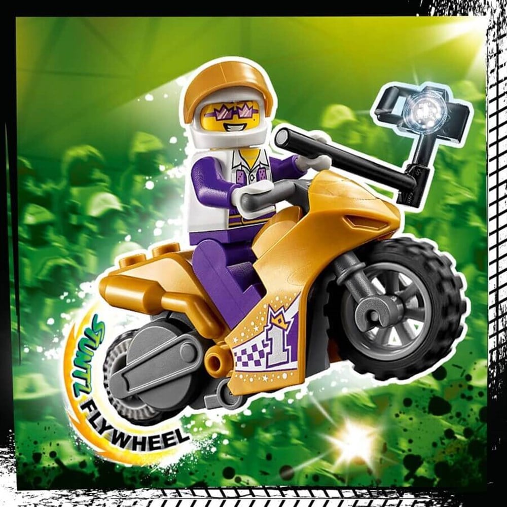 LEGO CITY KAMERALI GOSTERI MOTORSIKLETI 60309 Lego LSC60309