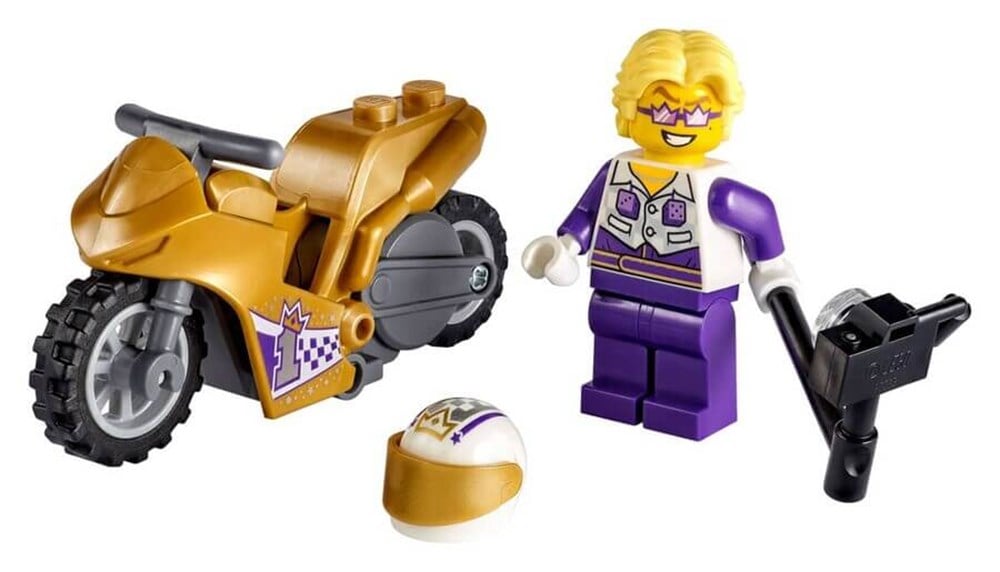 LEGO CITY KAMERALI GOSTERI MOTORSIKLETI 60309 Lego LSC60309