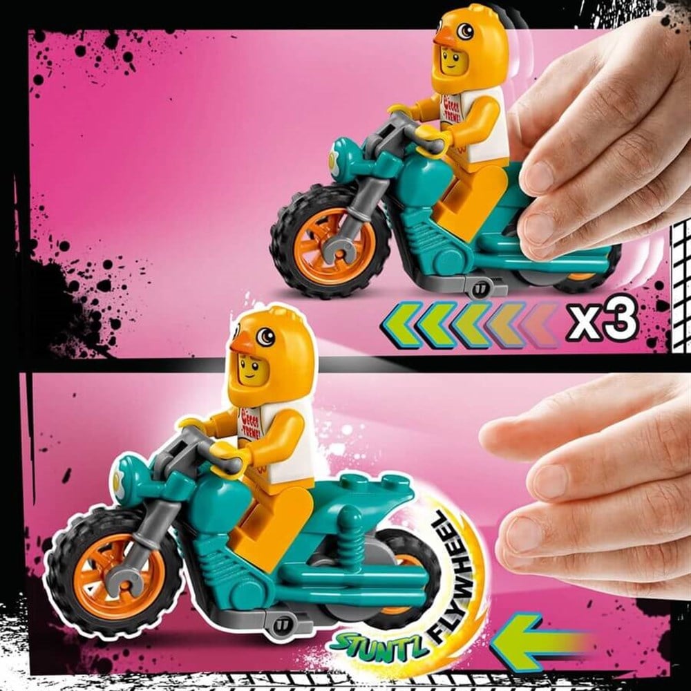 LEGO CITY TAVUK OGSTERI MOTORSIKLETI 60310 Lego LSC60310