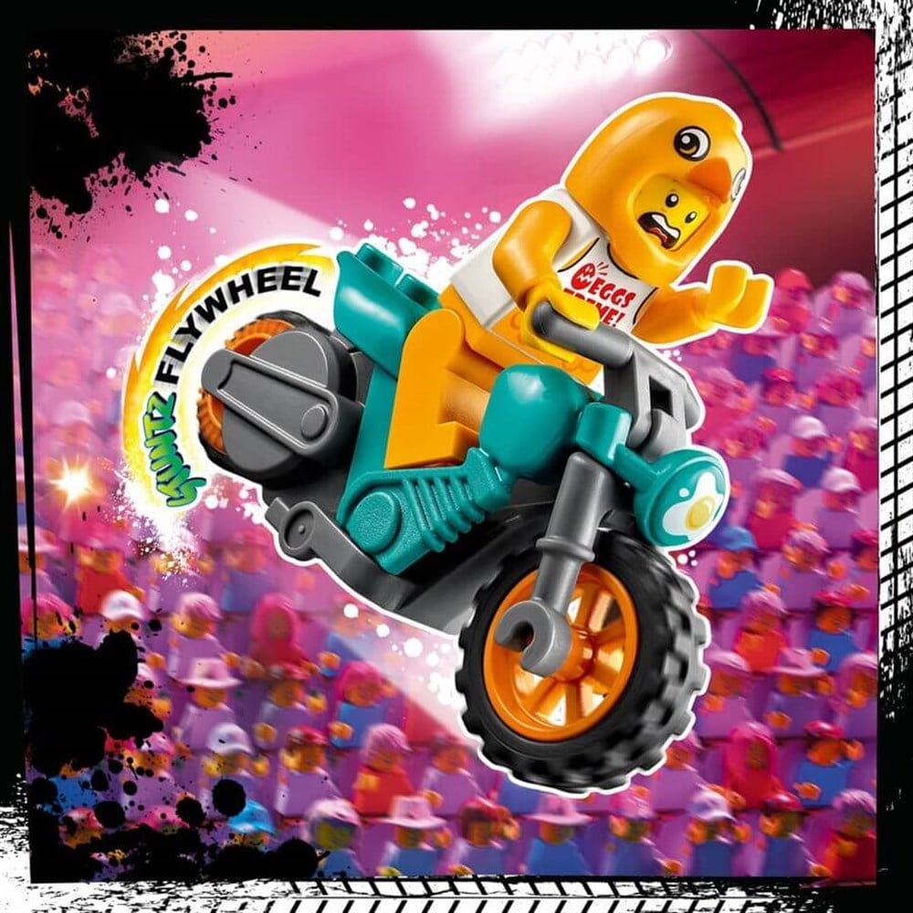 LEGO CITY TAVUK OGSTERI MOTORSIKLETI 60310 Lego LSC60310