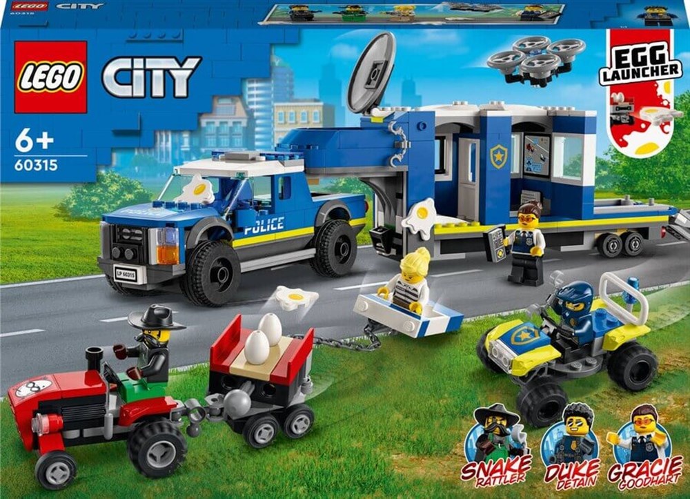 LEGO CITY POLIS MOBIL KOMUTA KAMYONU 60315 Lego LSC60315