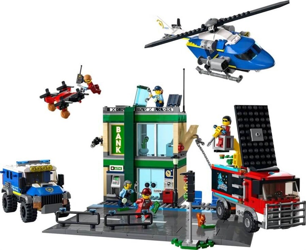 Lego City Bankada Polis Takibi 60317 Lego LSC60317