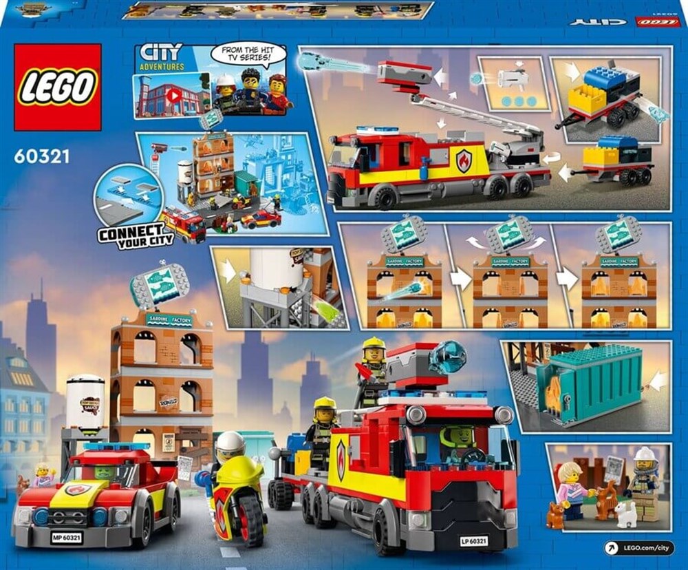 Lego City İtfaiye 60321 Lego LSC60321