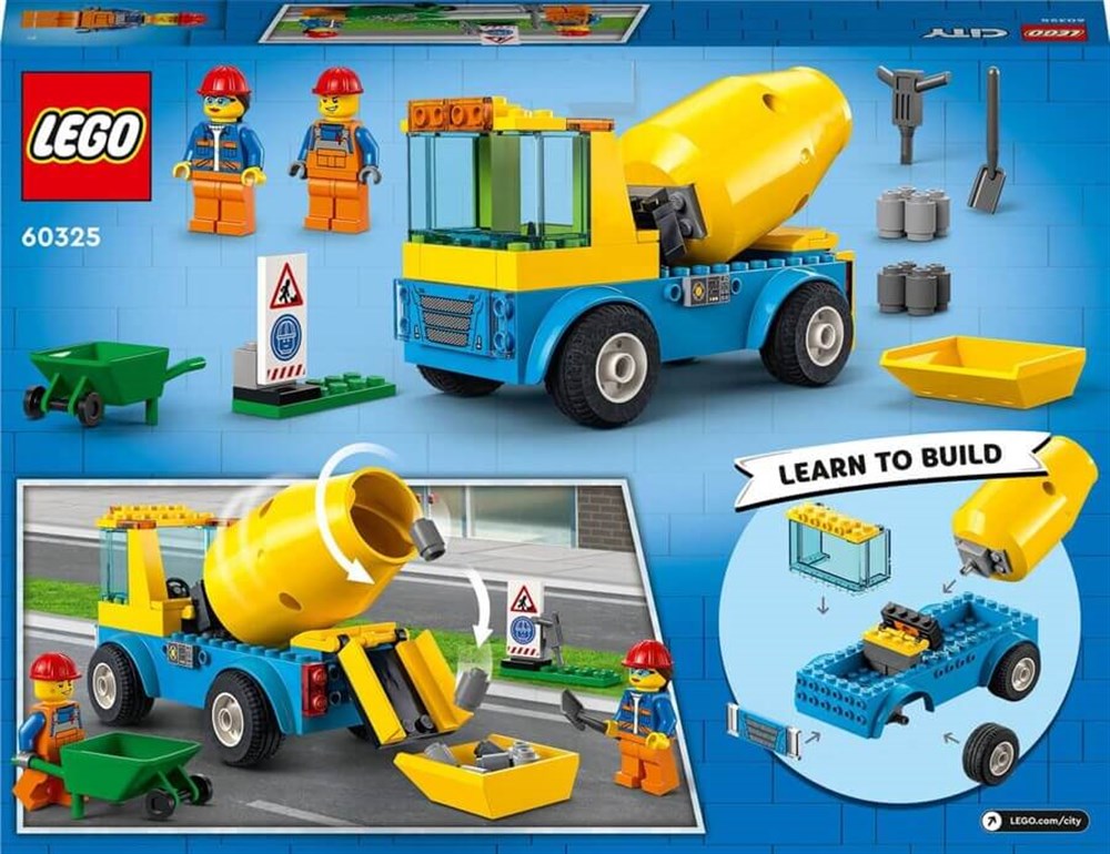 LEGO CITY BETON MIKSERI 60325 Lego LSC60325
