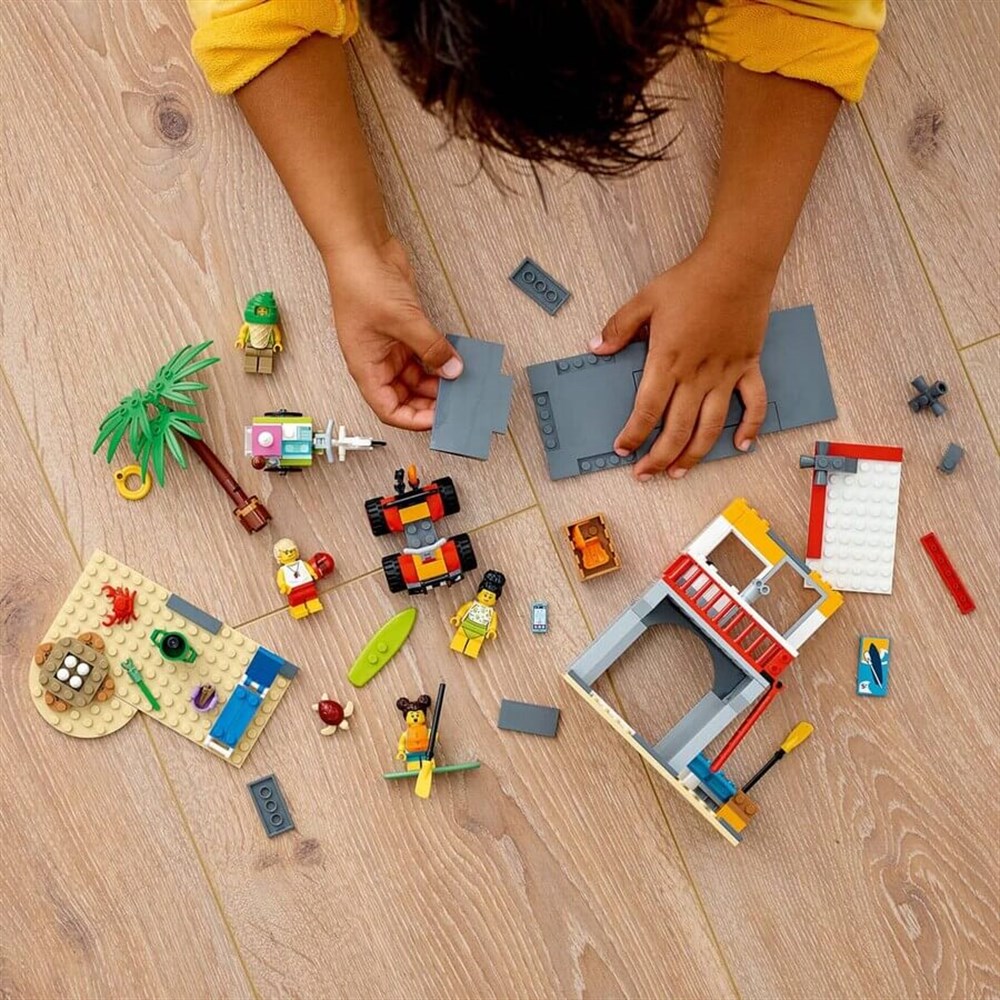 Lego City Plaj Cankurtaran Merkezi 60328 Lego LSC60328