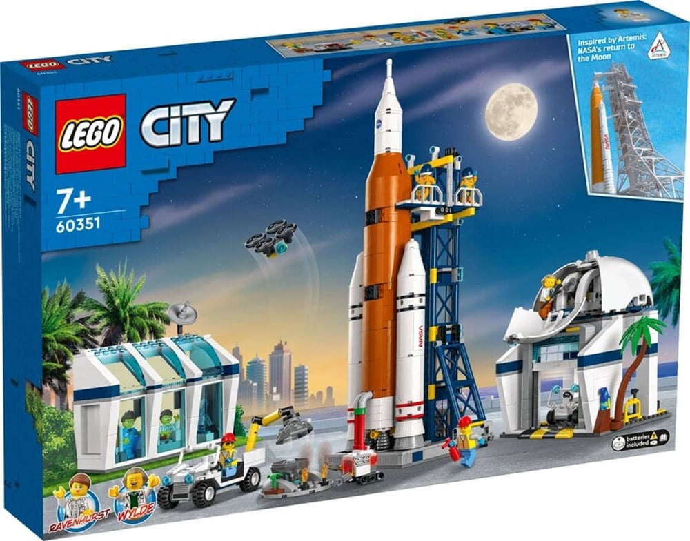 LEGO City Roket Fırlatma Merkezi 60351 Lego LSC60351