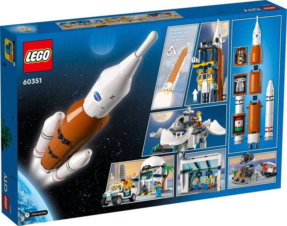 LEGO City Roket Fırlatma Merkezi 60351 Lego LSC60351