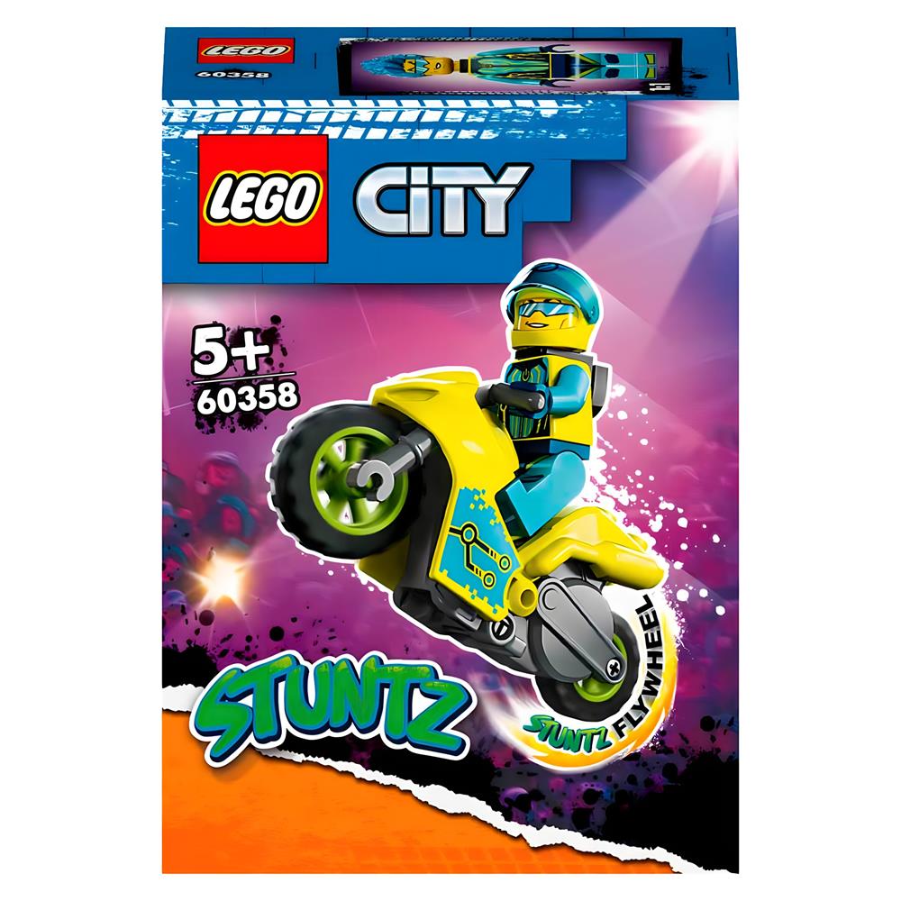 LEGO City Siber Gösteri Motosikleti 60358 Lego LSC60358