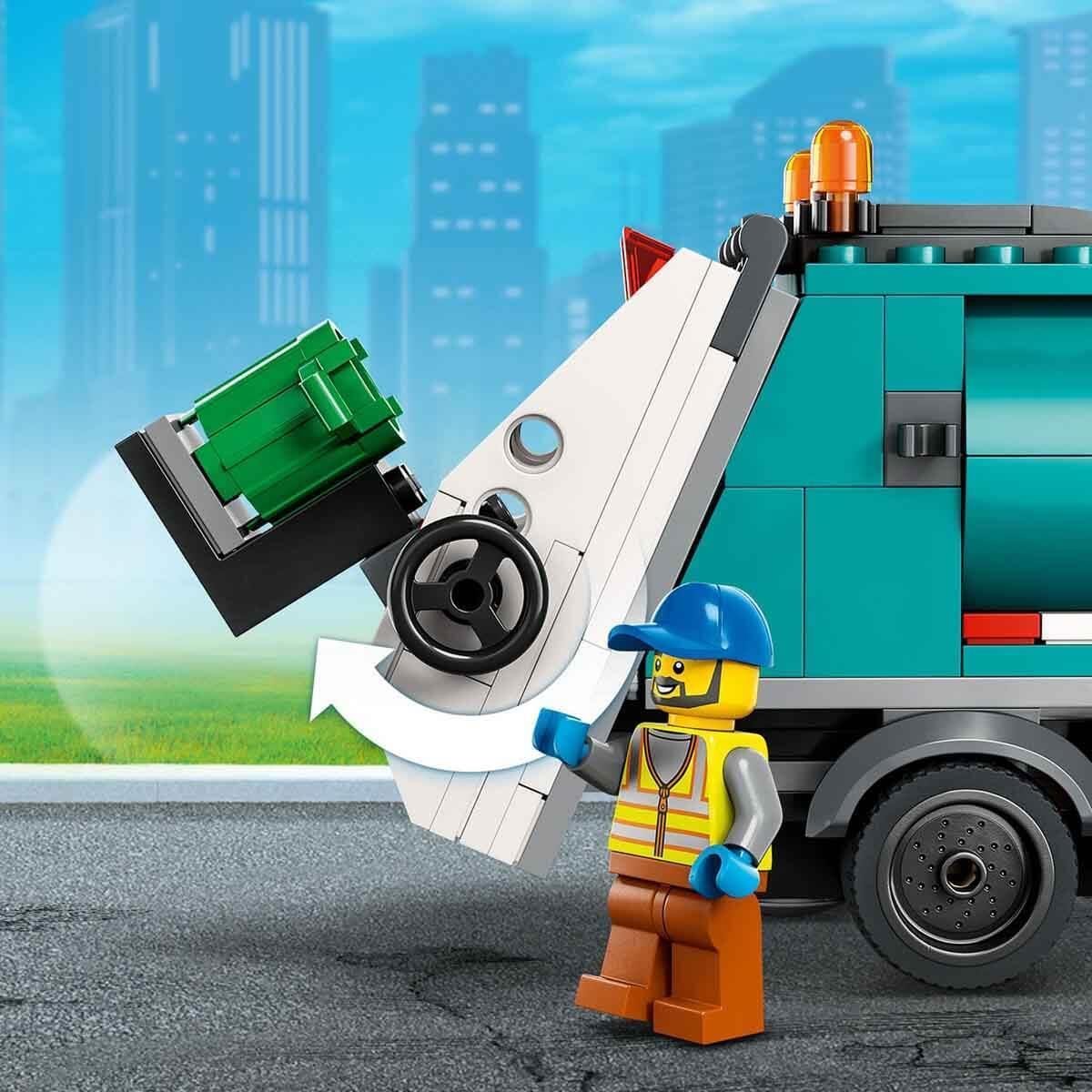Lego City Geri Dönüşüm Kamyonu 60386 Lego LSC60386