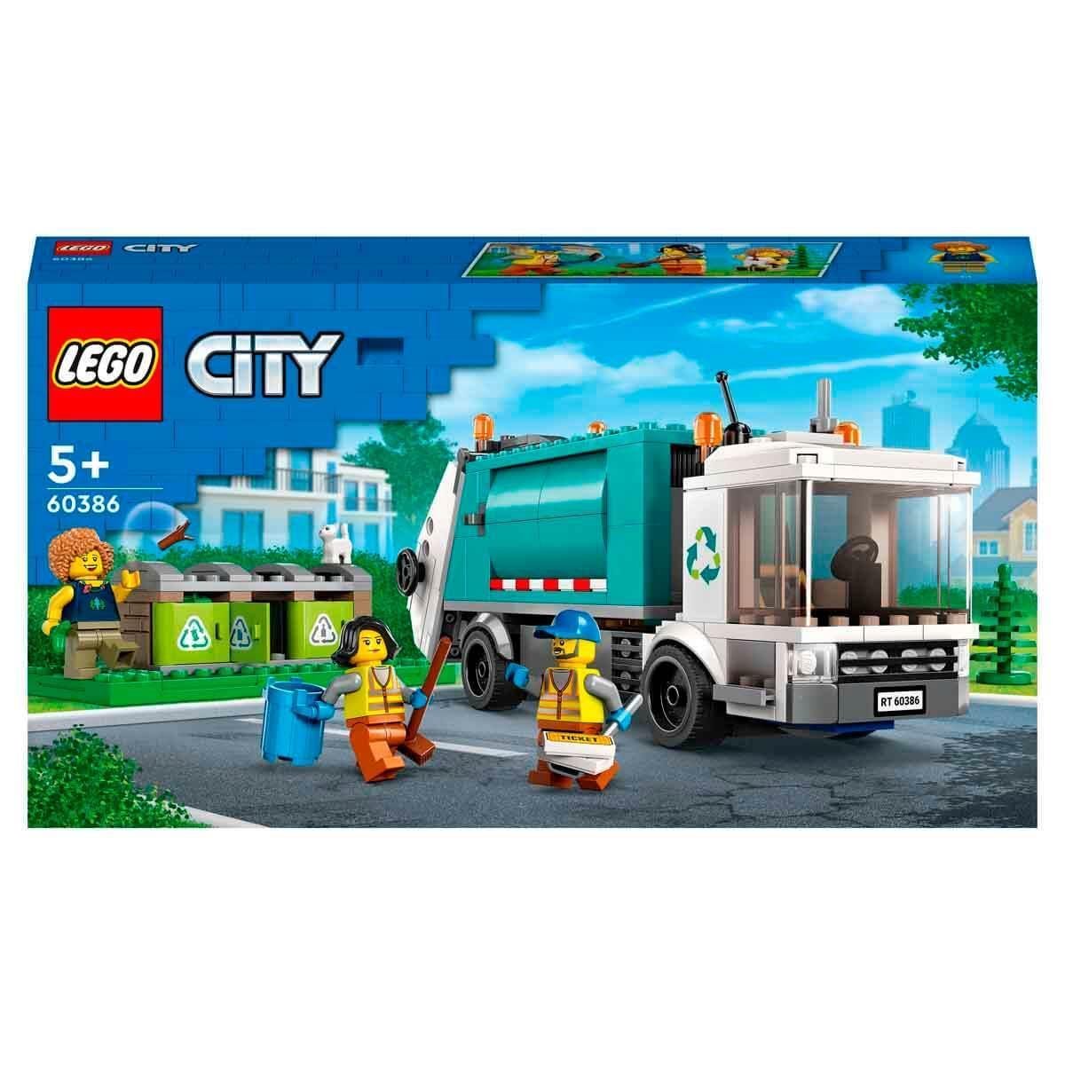 Lego City Geri Dönüşüm Kamyonu 60386 Lego LSC60386