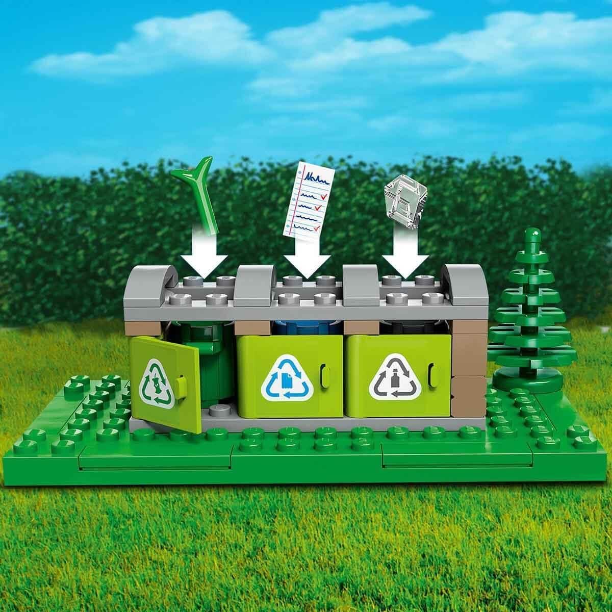 Lego City Geri Dönüşüm Kamyonu 60386 Lego LSC60386