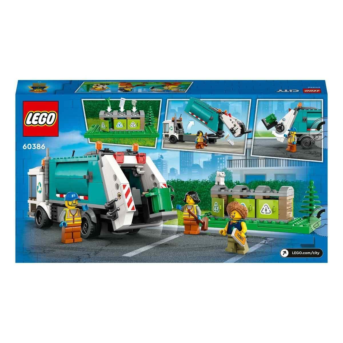 Lego City Geri Dönüşüm Kamyonu 60386 Lego LSC60386
