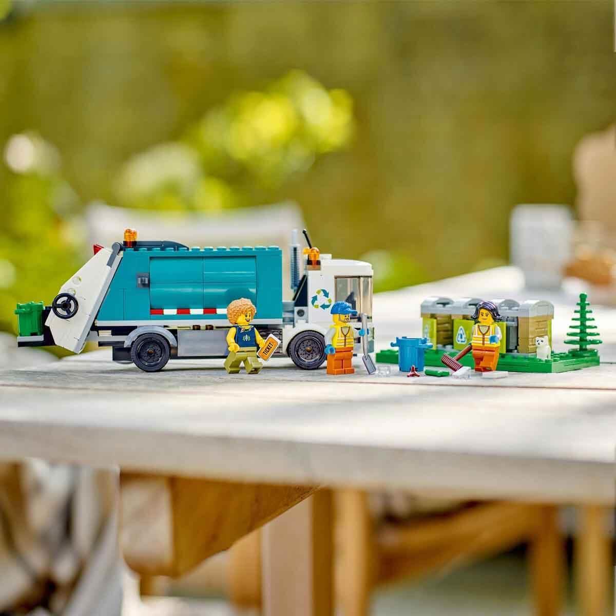 Lego City Geri Dönüşüm Kamyonu 60386 Lego LSC60386