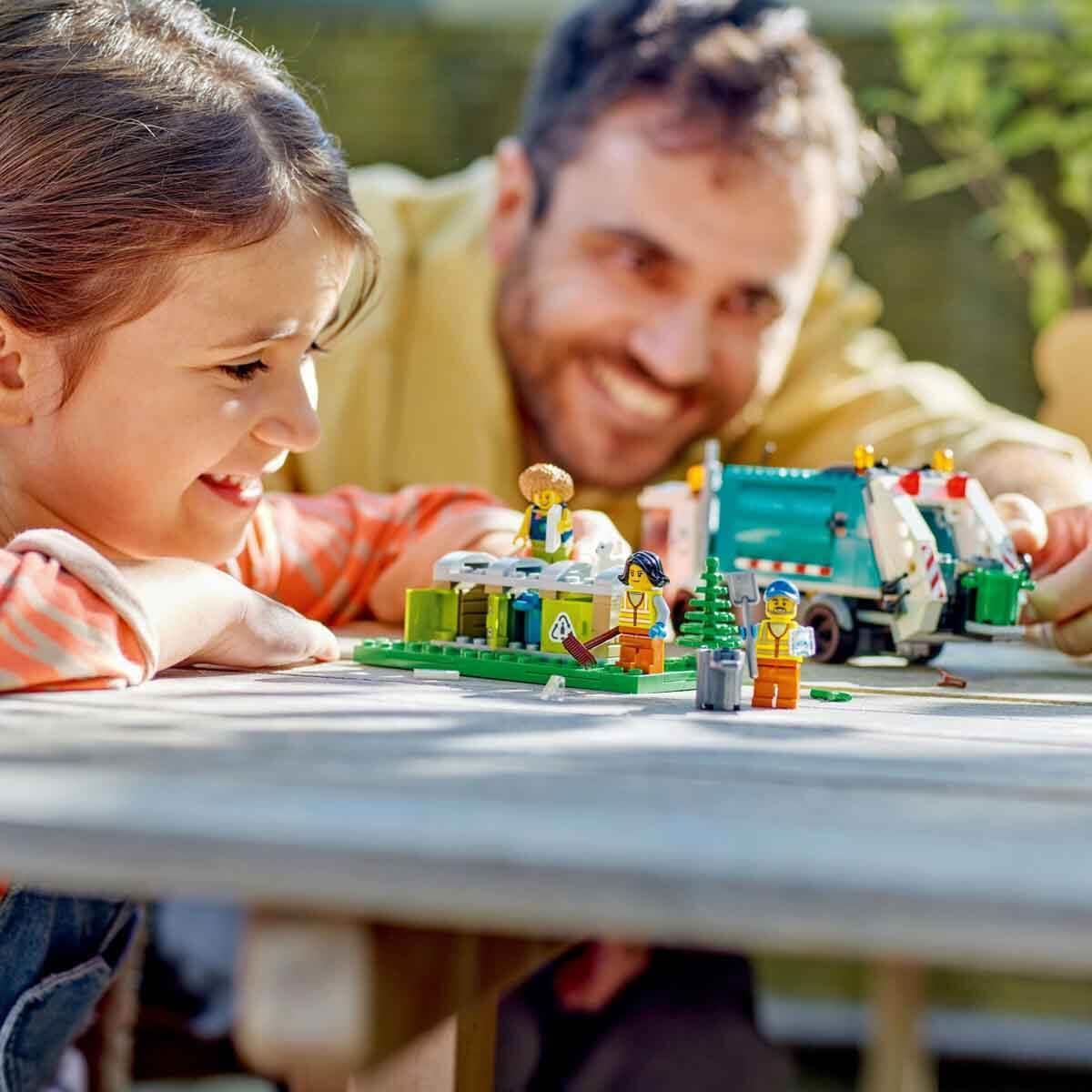 Lego City Geri Dönüşüm Kamyonu 60386 Lego LSC60386