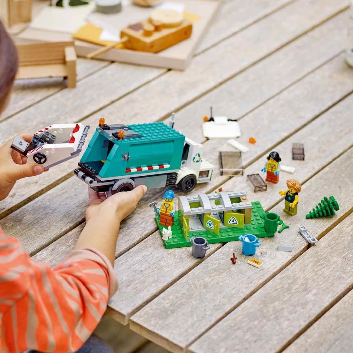 Lego City Geri Dönüşüm Kamyonu 60386 Lego LSC60386