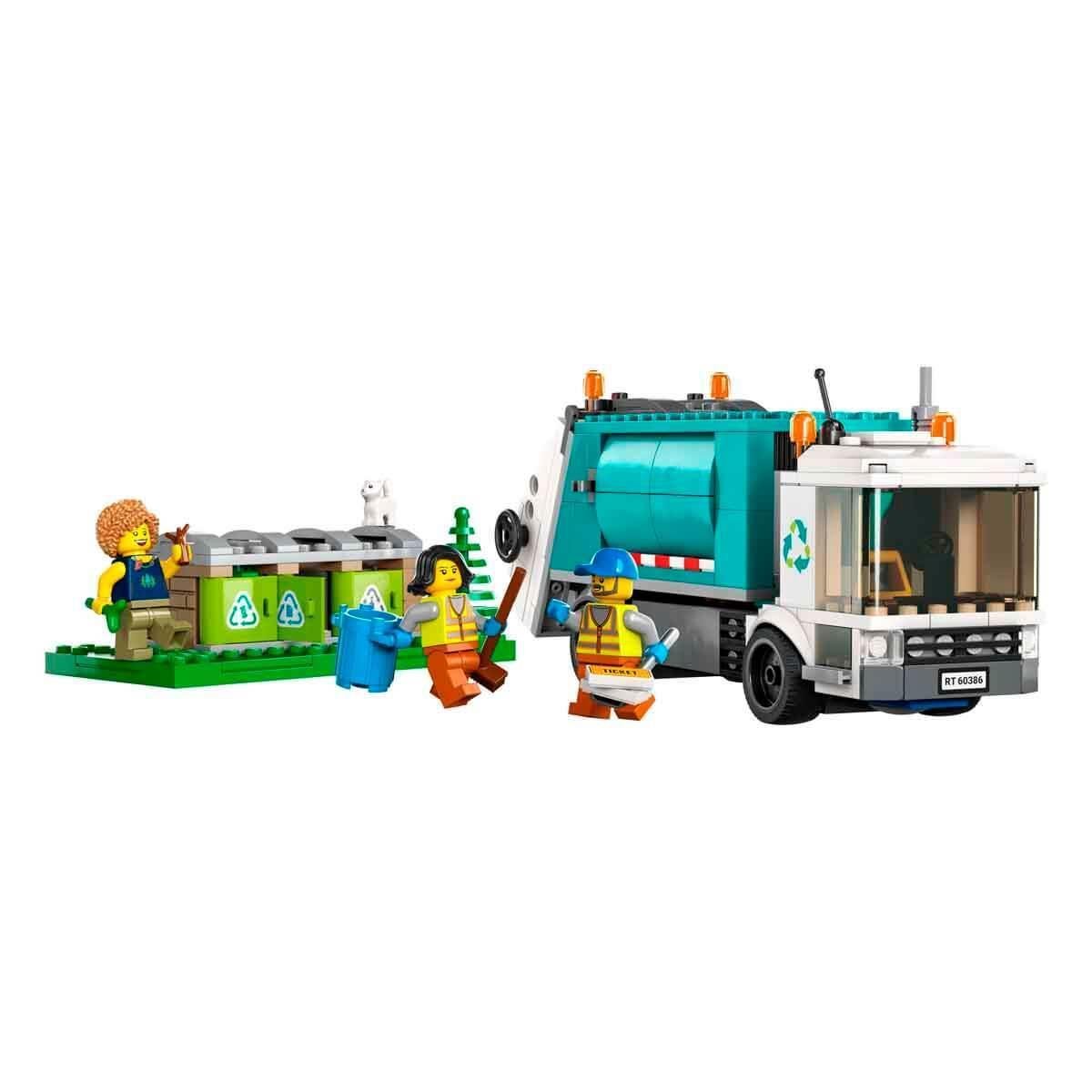 Lego City Geri Dönüşüm Kamyonu 60386 Lego LSC60386