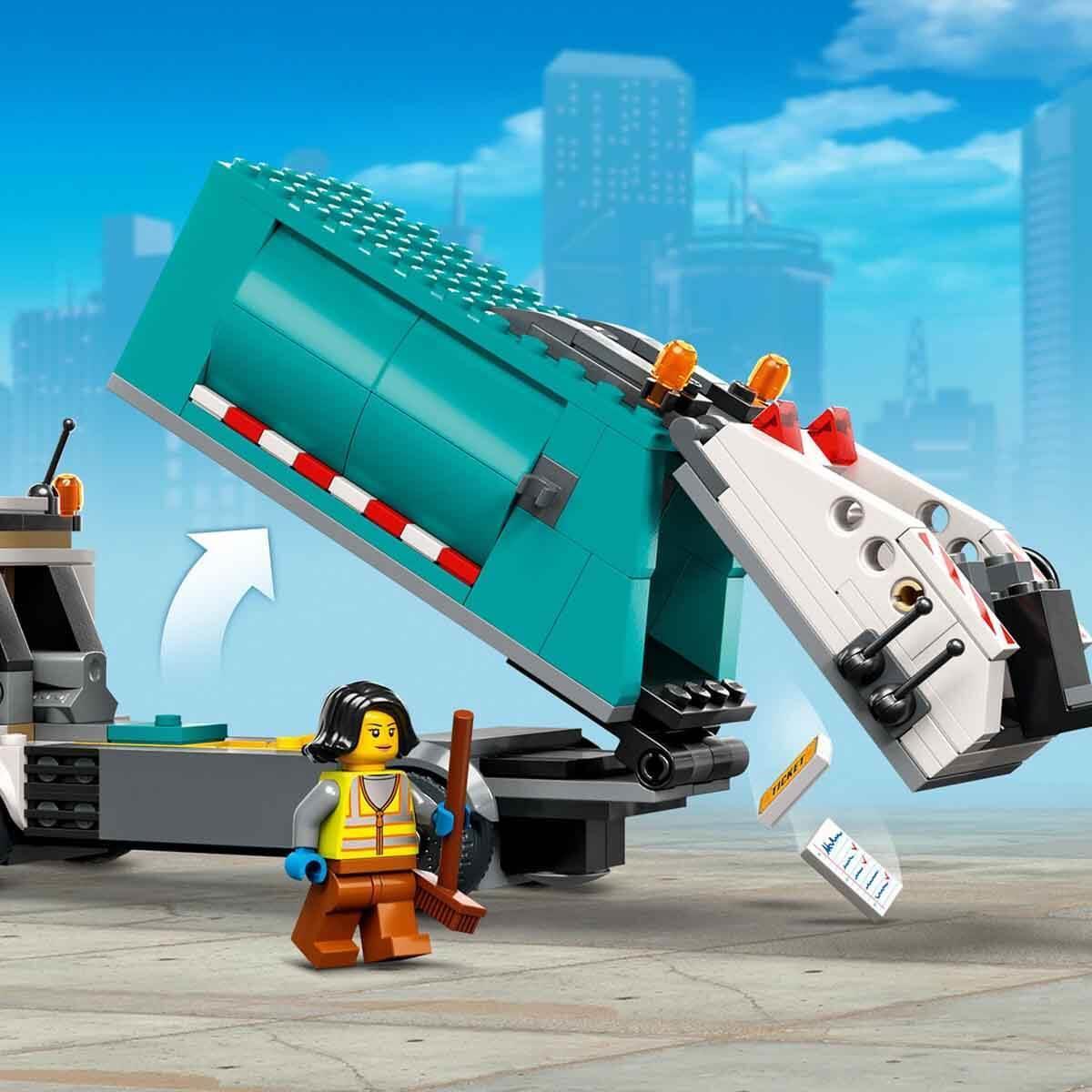 Lego City Geri Dönüşüm Kamyonu 60386 Lego LSC60386
