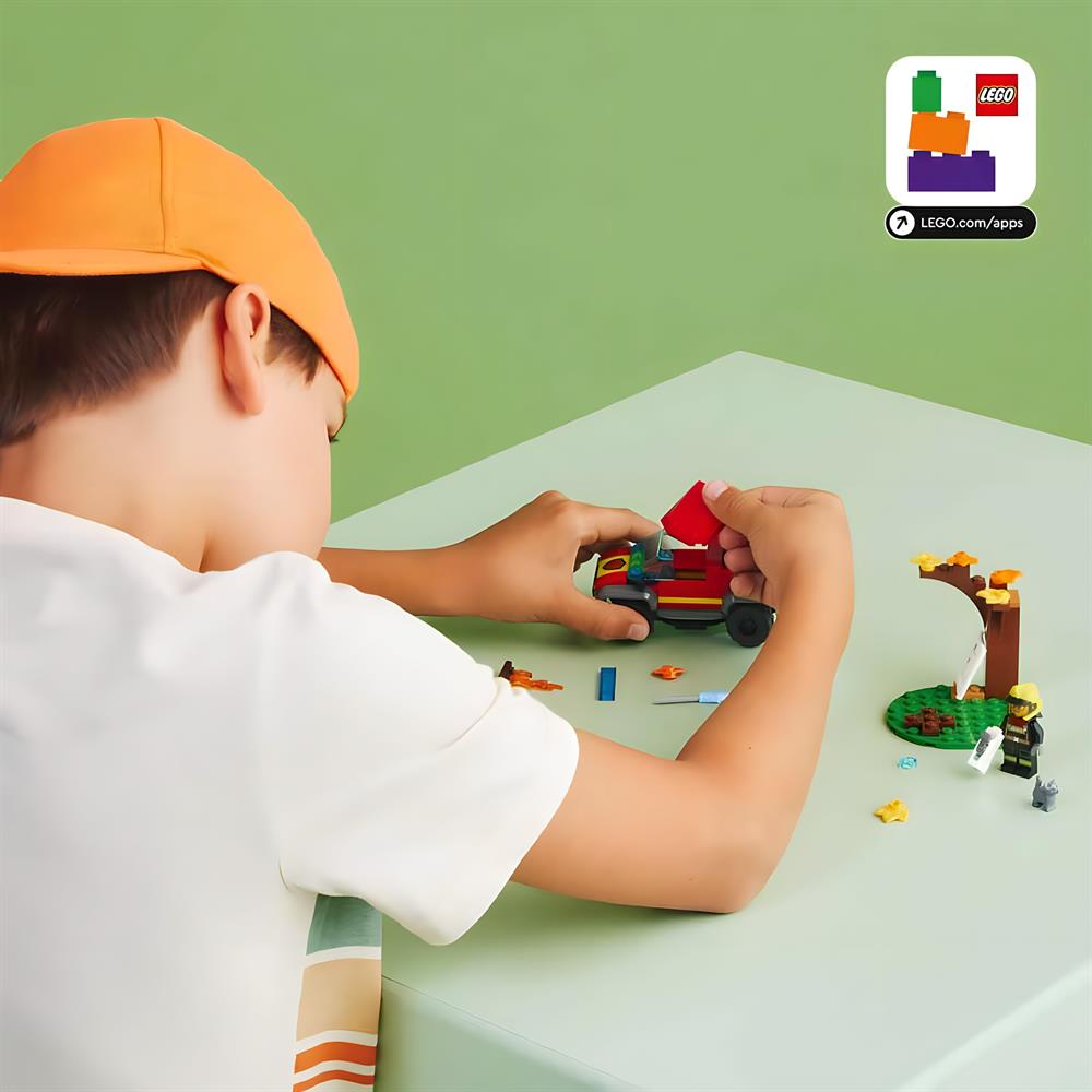 LEGO City 4x4 İtfaiye Kamyonu Kurtarma Operasyonu 60393 Lego LSC60393