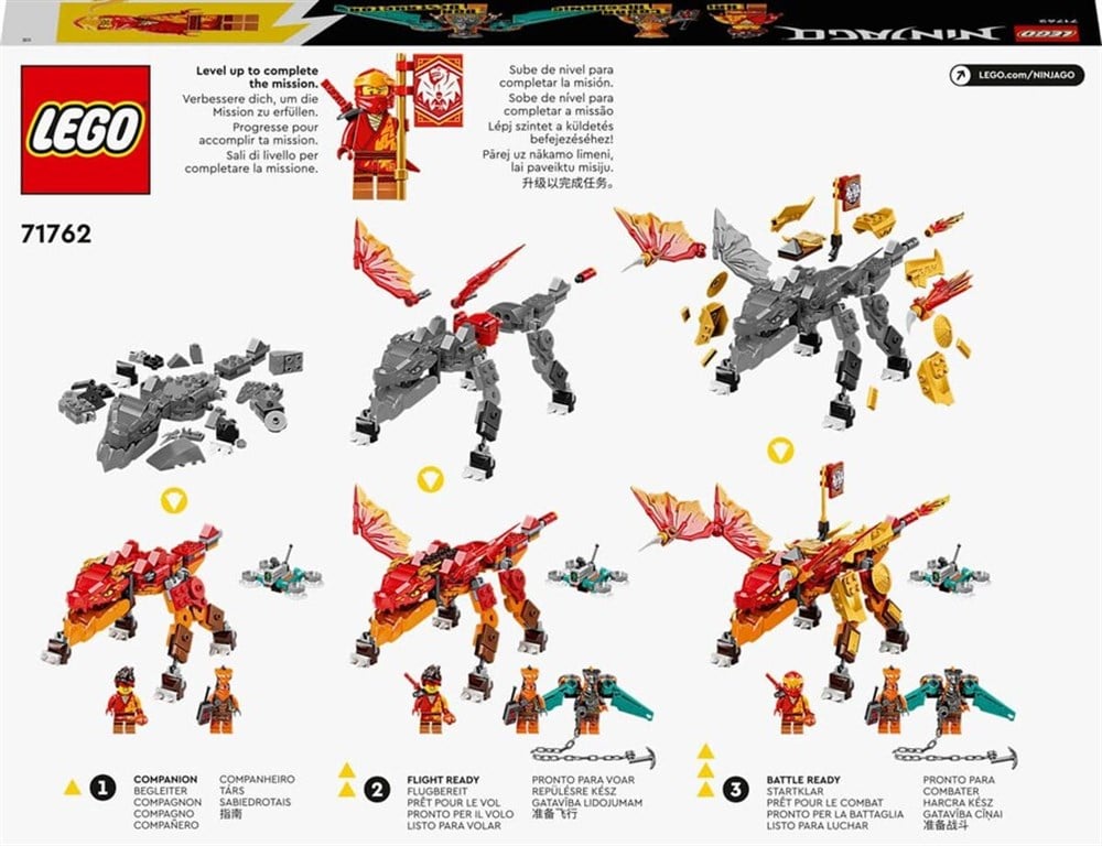 LEGO Ninjago Kai'nin Ateş Ejderhası EVO 71762 Lego LSL71762