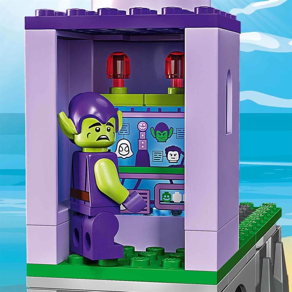 LEGO Marvel Spidey Ekibi Yeşil Goblin'in Deniz Fenerinde 10790 Lego LSS10790