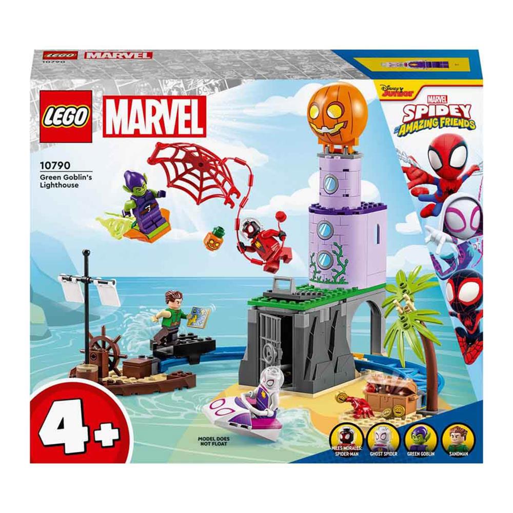 LEGO Marvel Spidey Ekibi Yeşil Goblin'in Deniz Fenerinde 10790 Lego LSS10790