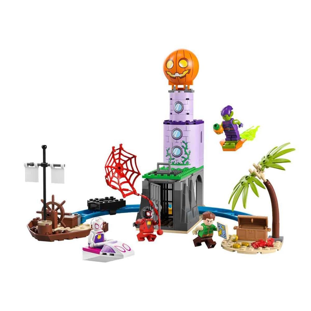 LEGO Marvel Spidey Ekibi Yeşil Goblin'in Deniz Fenerinde 10790 Lego LSS10790