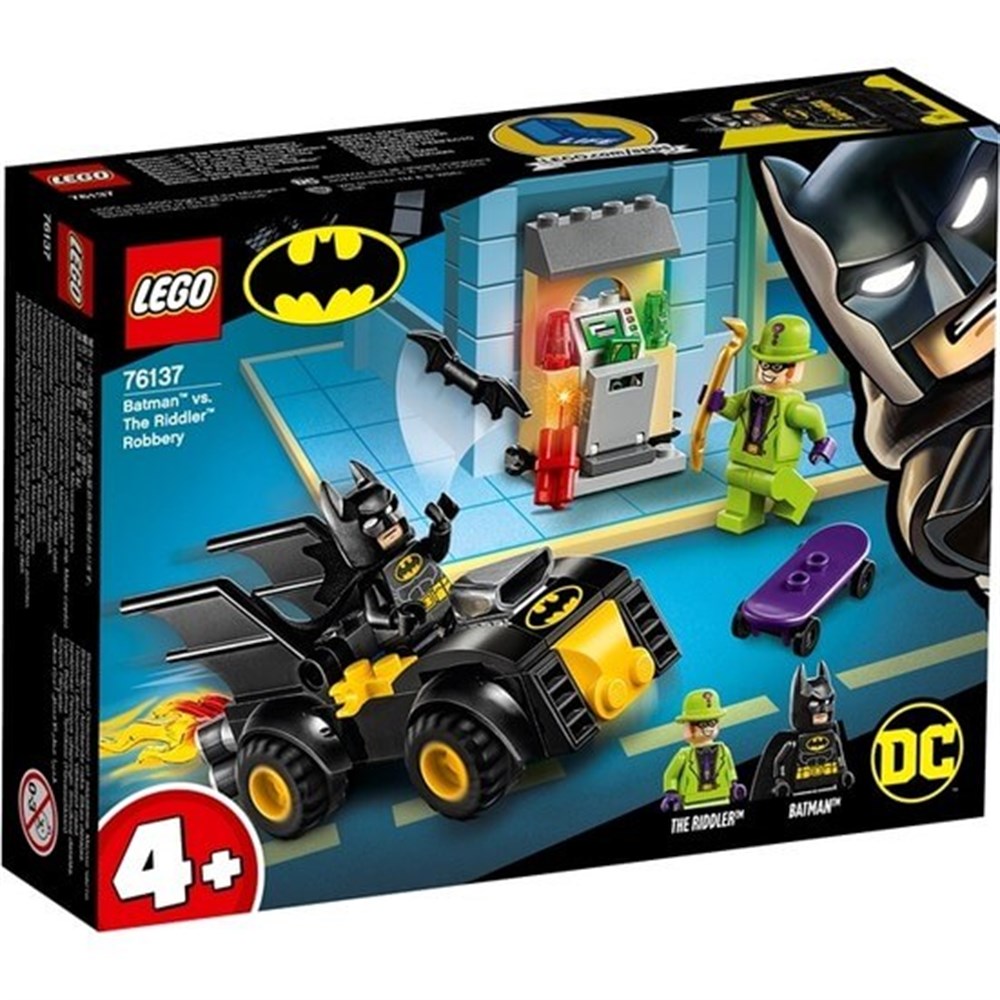 Lego Dc Comics Süper Heroes Batman Riddler Soygununa Karşı 76137 Lego LSS76137