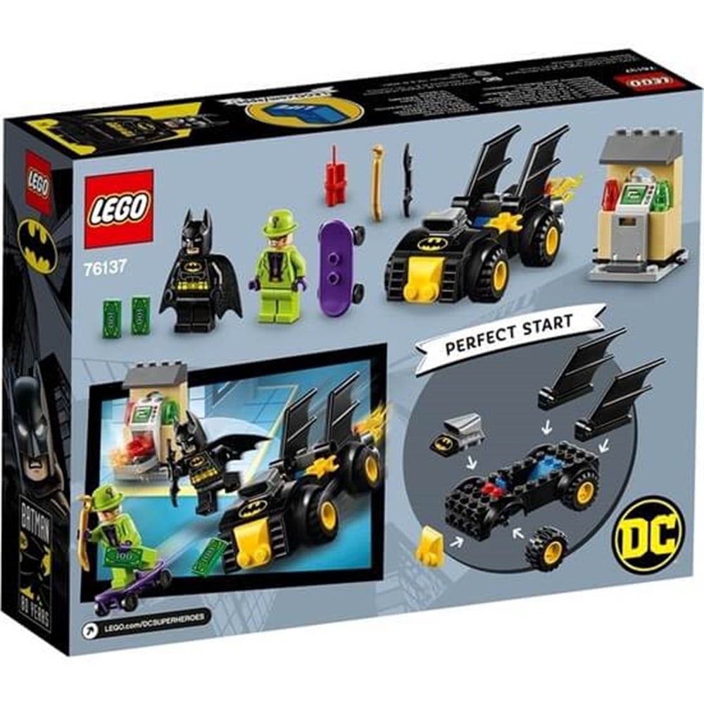 Lego Dc Comics Süper Heroes Batman Riddler Soygununa Karşı 76137 Lego LSS76137