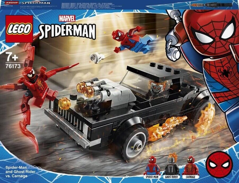 LEGO Marvel Örümcek Adam ile Ghost Rider Carnage'a Karşı 76173 Lego LSS76173