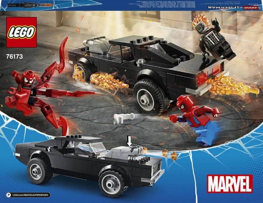 LEGO Marvel Örümcek Adam ile Ghost Rider Carnage'a Karşı 76173 Lego LSS76173