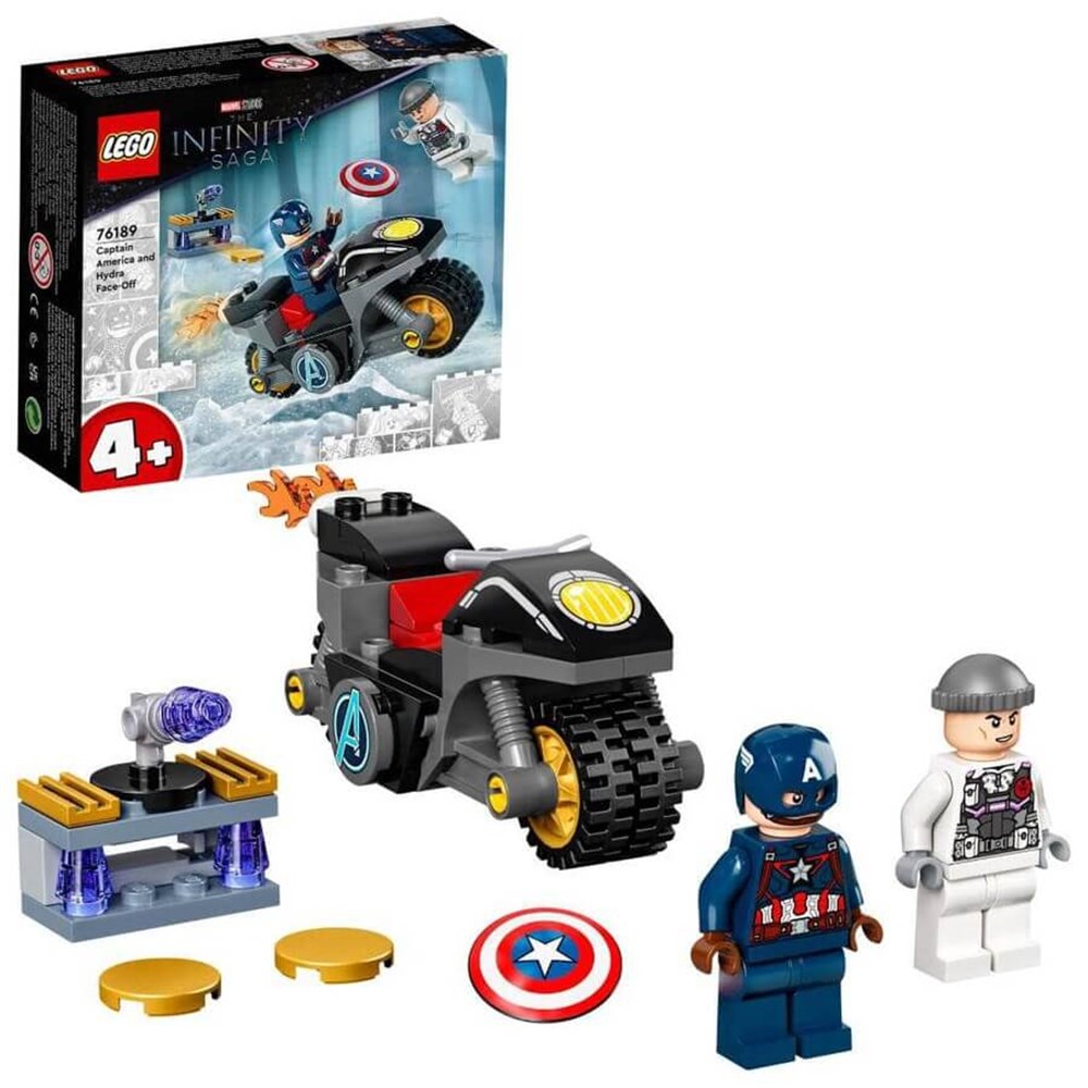 Lego Marvel Kaptan Amerika ve Hydra Karşılaşması 76189 Lego LSS76189