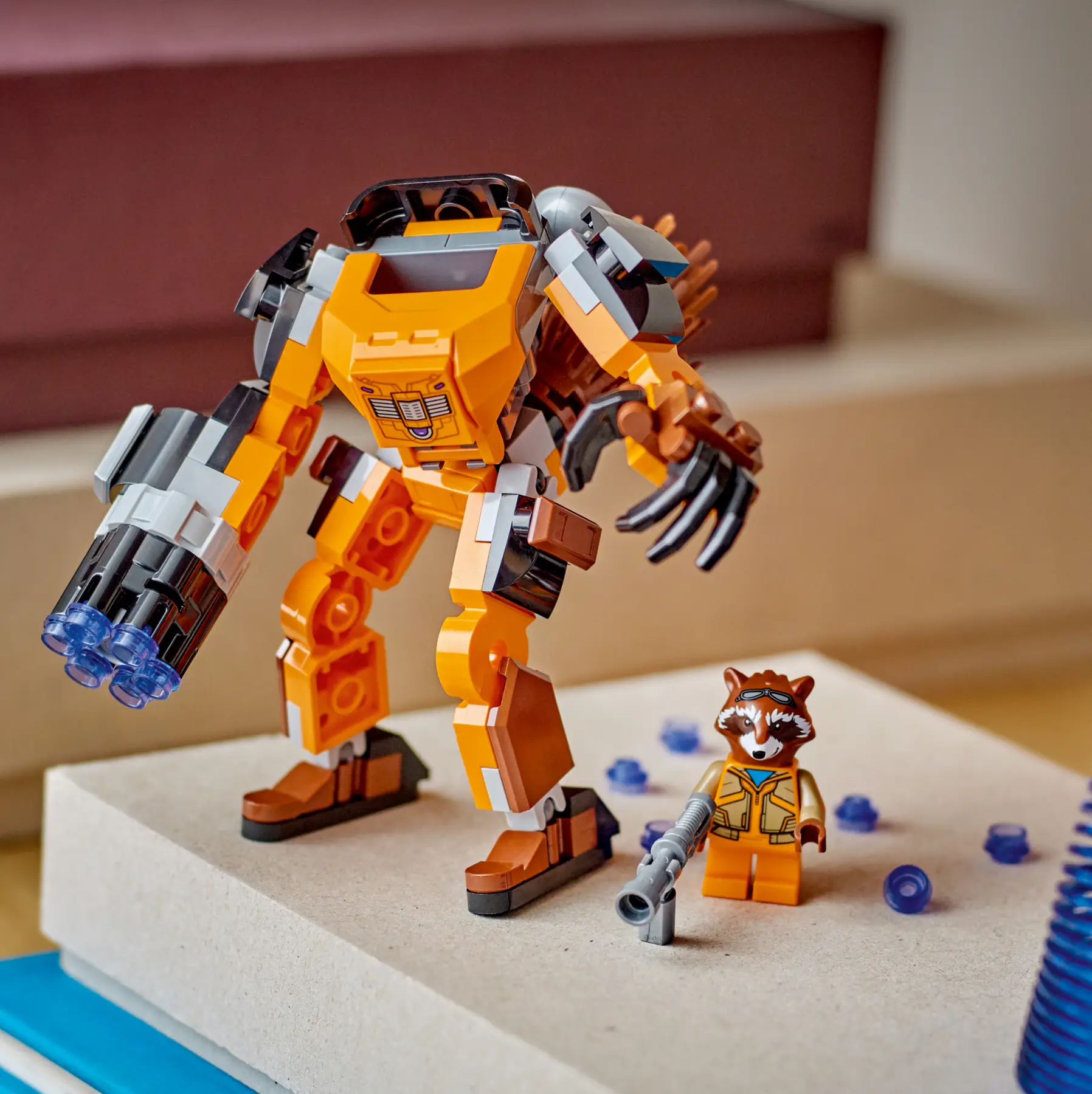 LEGO Marvel Rocket Robot Zırhı 76243 Lego LSS76243