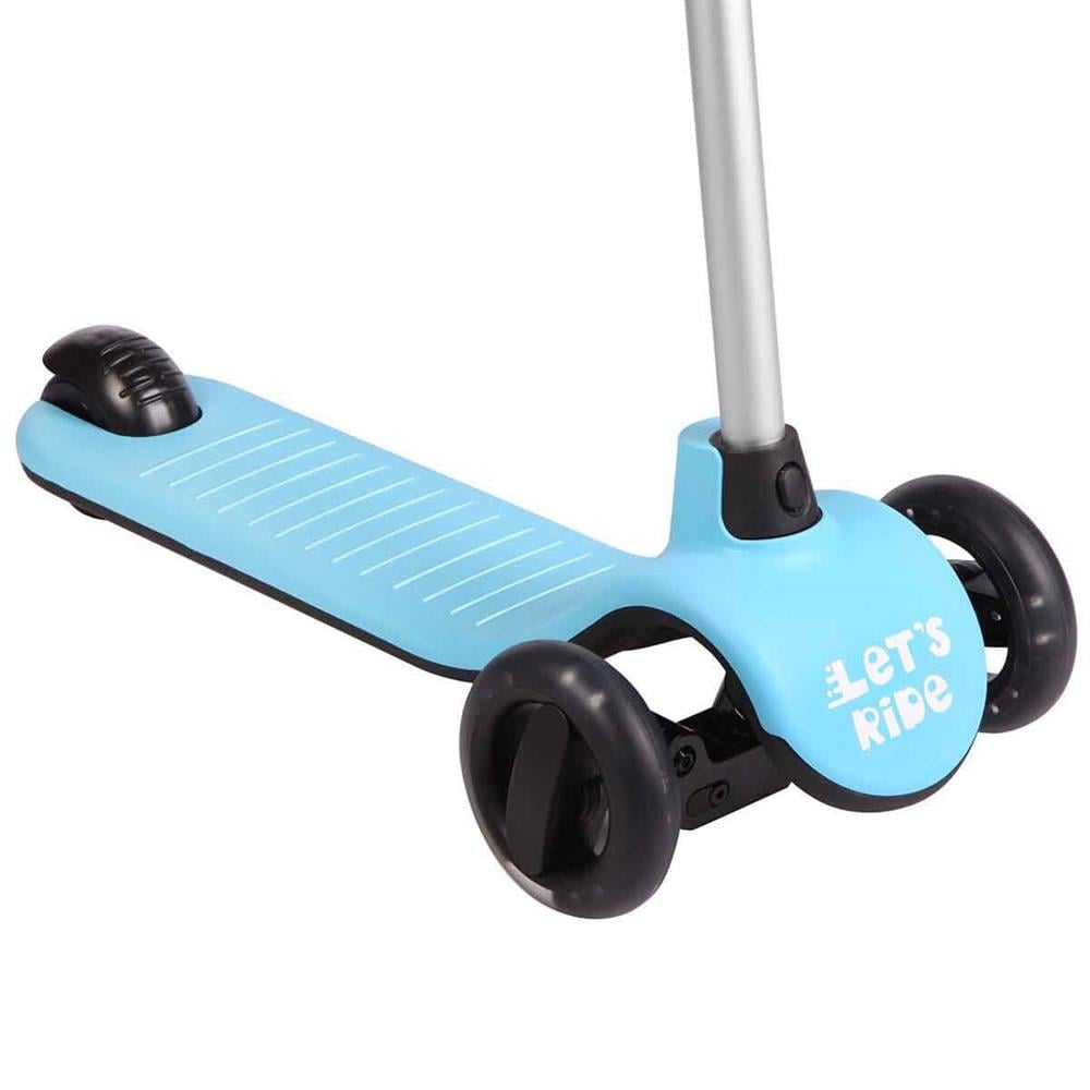 LC Let's Ride Işıklı ve 3 Tekerlekli Mavi Çocuk Scooter Lets Be Child ENF LC 30904