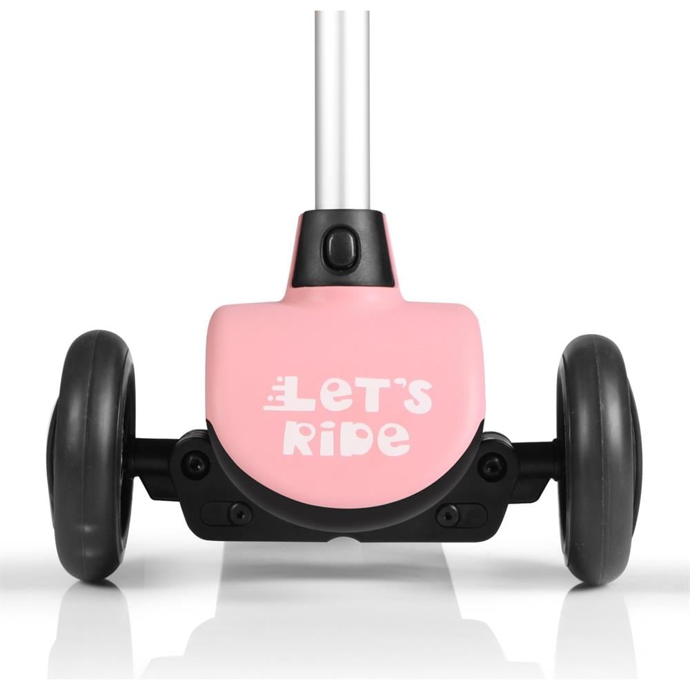 LC Let's Ride Işıklı ve 3 Tekerlekli Pembe Çocuk Scooter Lets Be Child ENF LC 30908