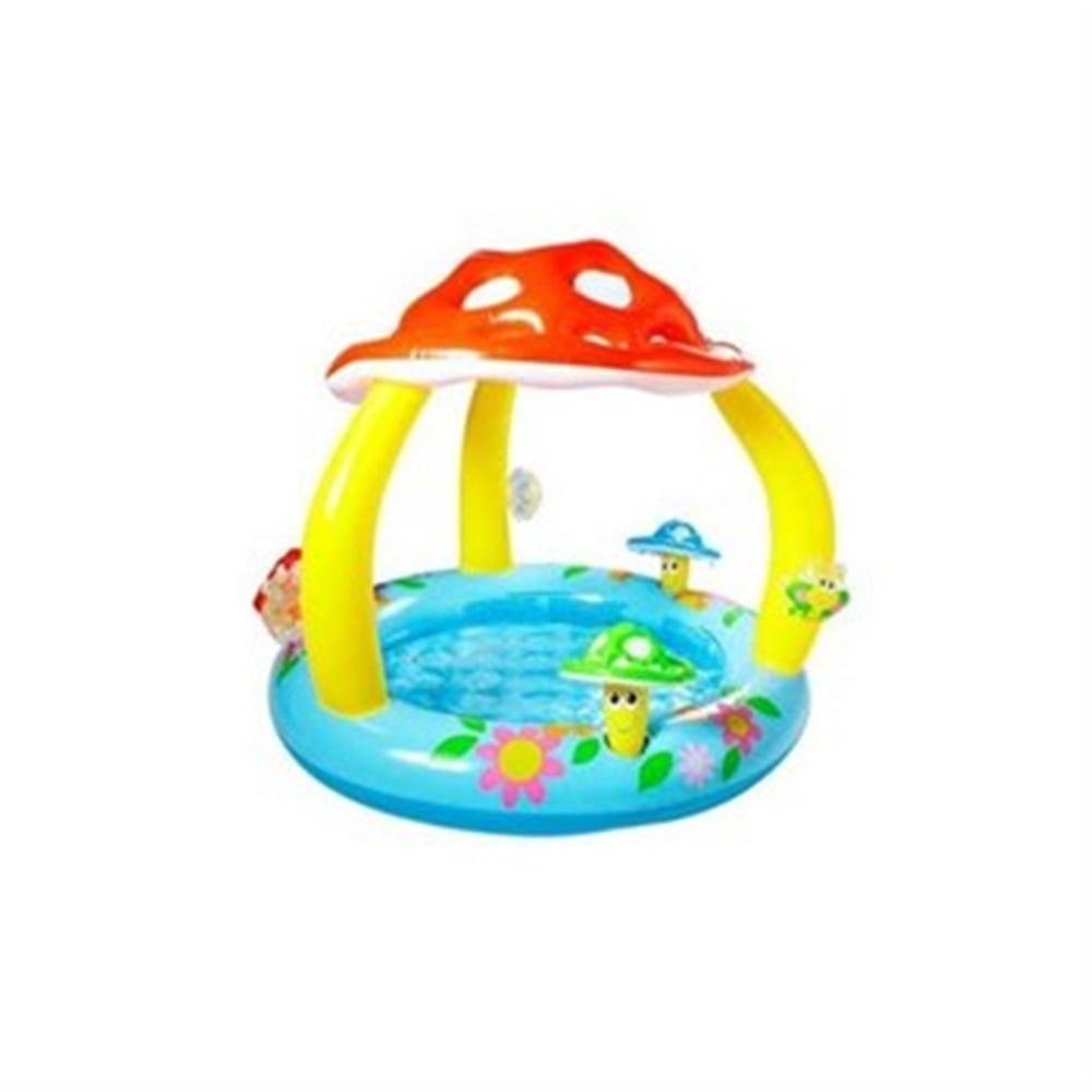 MANTAR GÖLGELİKLİ BEBE HAVUZU 102-89 CM