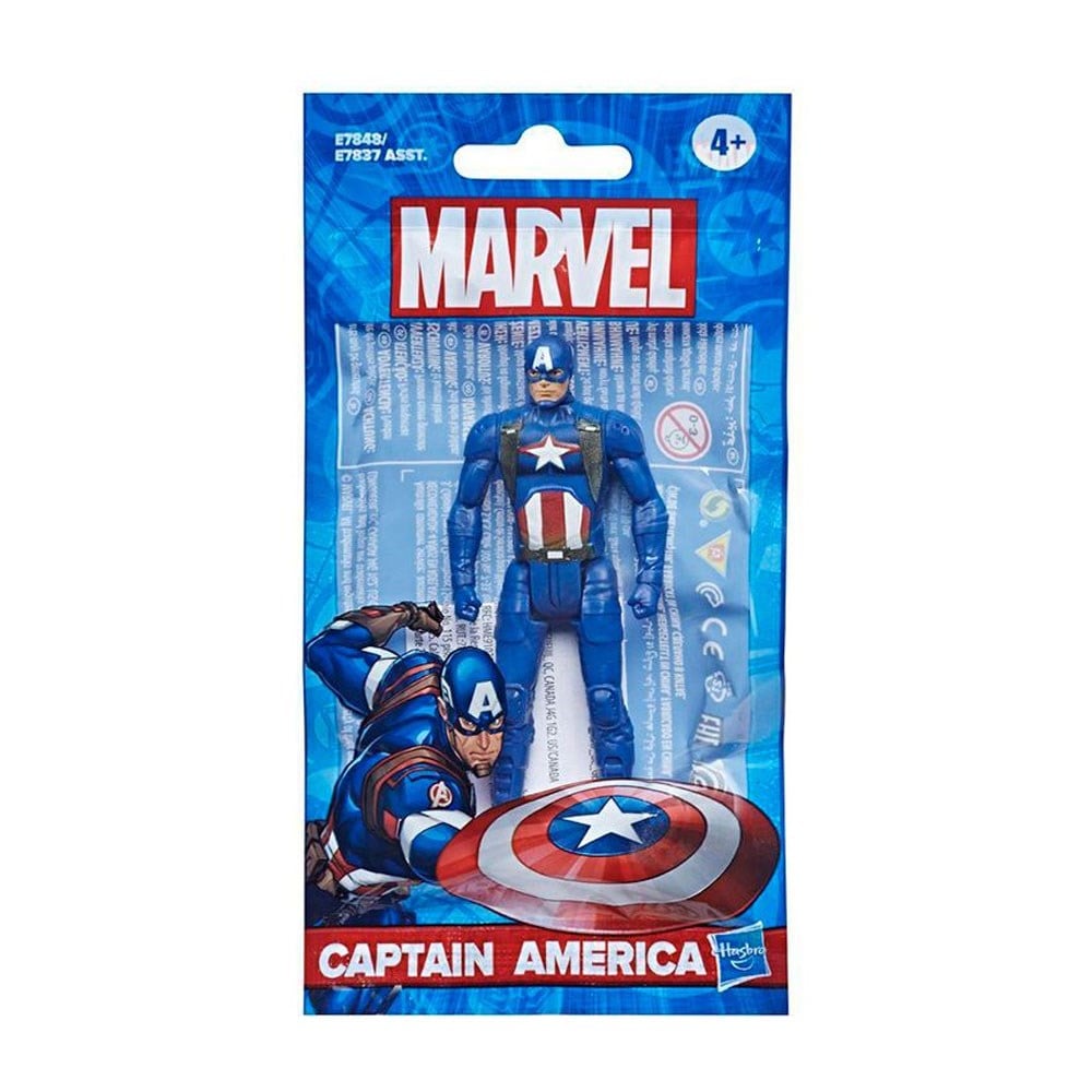 Marvel Aksiyon Figürleri 9,5 cm Captain America E7837-E7848 Marvel E7848