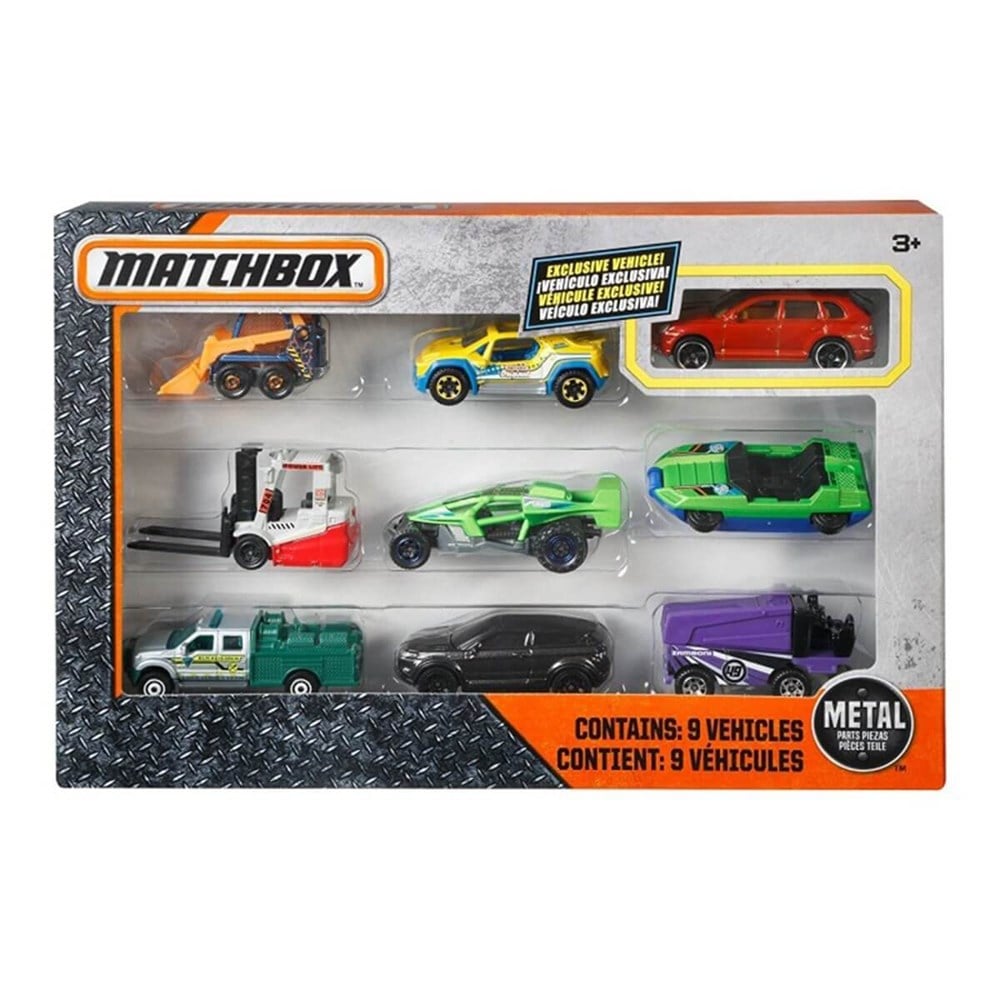 MATCHBOX DOKUZLU ARABA SETI X7111 Matchbox X7111