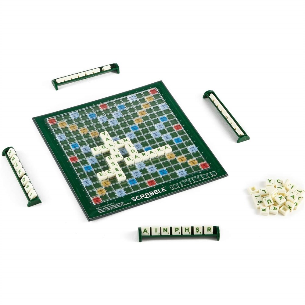 Scrabble Travel Türkçe Cjt14 Mattel 16444